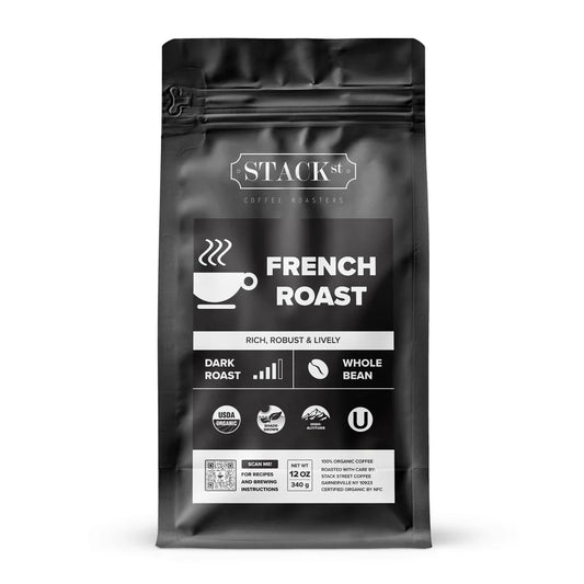 Organic French Roast Coffee Dark Roast USDA Shade Grown